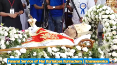 Funeral Service of Mar Kuriakose Kunnacherry