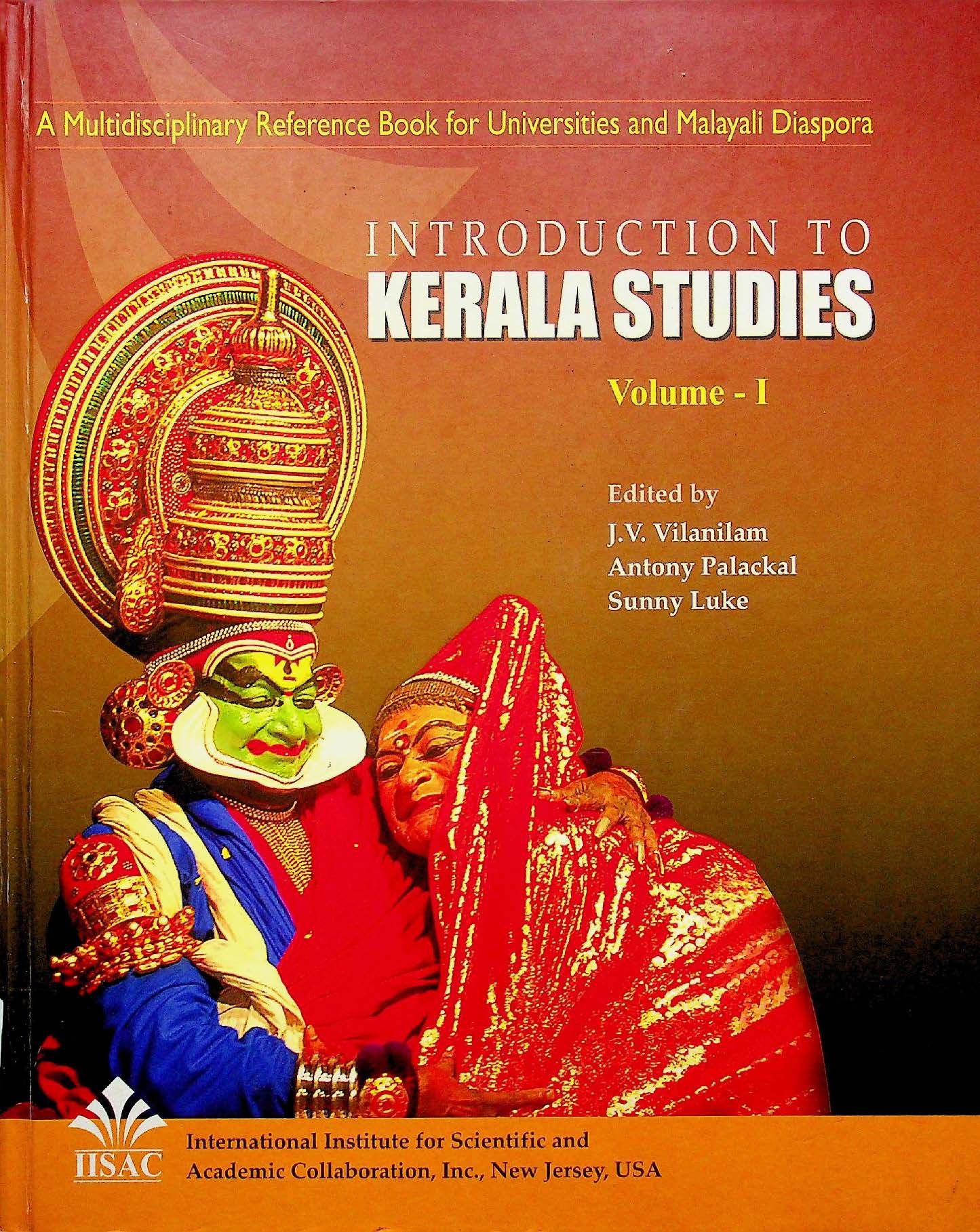 Introduction to Kerala Studies Vol 1